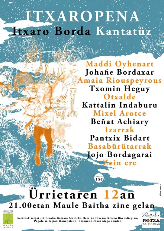 Itxaro Borda kantatuz