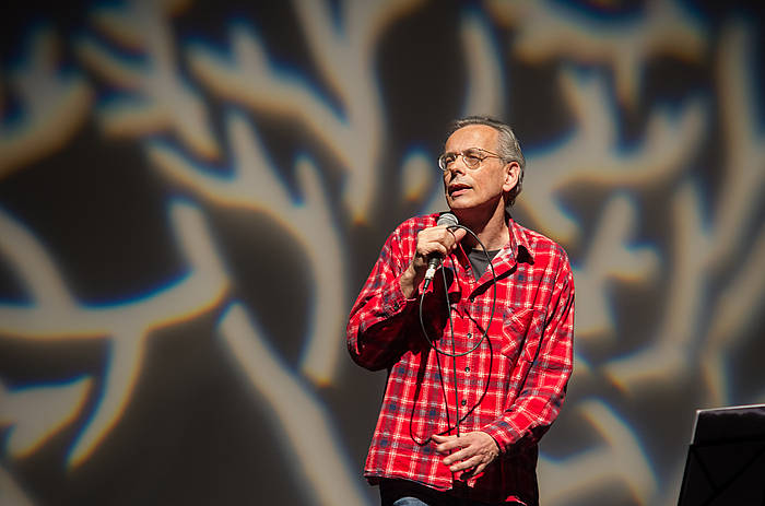 Xabier Montoia kantaria. (Andoni Canellada / Argazki Press)