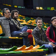 Gatibu taldeko kideak, Bilboko Bizkaia Arenan