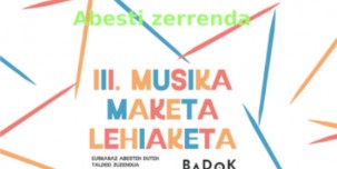 Herri Urrats III. musika maketa lehiaketa